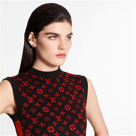 vestito louis vuitton|louis vuitton sleeveless dress.